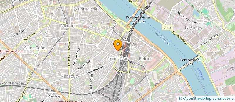 localisation de l'entreprise TACHON DEFRANCE LMNP  BORDEAUX