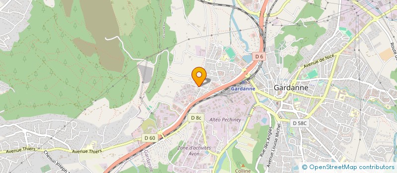 localisation de l'entreprise TACHOU à GARDANNE