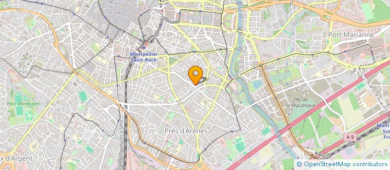 localisation de l'entreprise TACHYCARD à MONTPELLIER