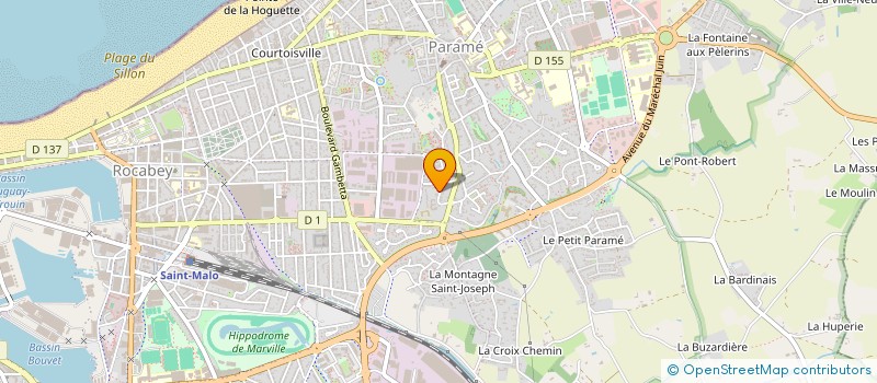 localisation de l'entreprise TACIB  SAINT-MALO