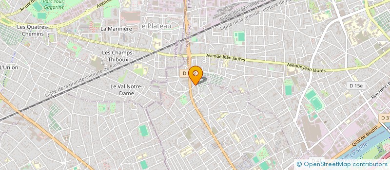 localisation de l'entreprise TACIBEL  BEZONS