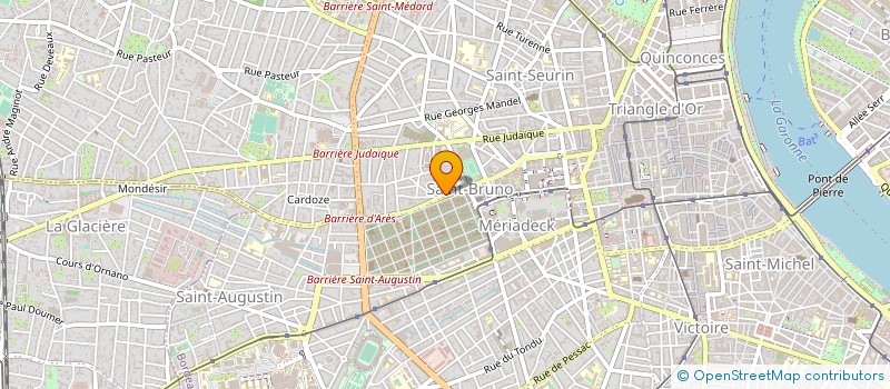 localisation de l'entreprise TACITE à BORDEAUX