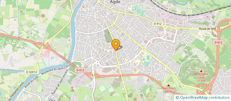 localisation de l'entreprise TACK MEDICAL  AGDE