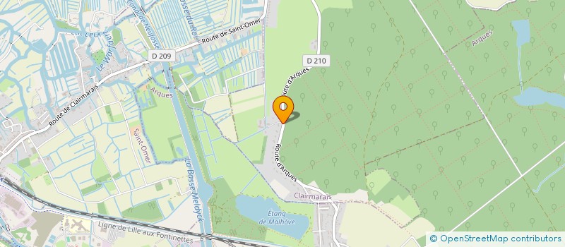 localisation de l'entreprise TACKHAMMAR  CLAIRMARAIS