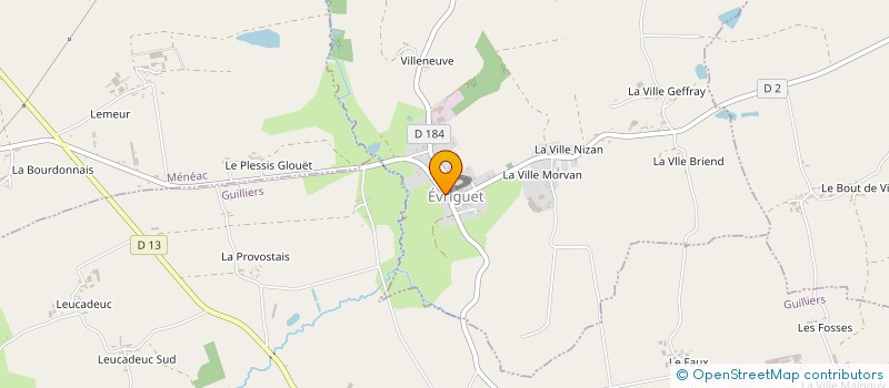 localisation de l'entreprise TACL  EVRIGUET