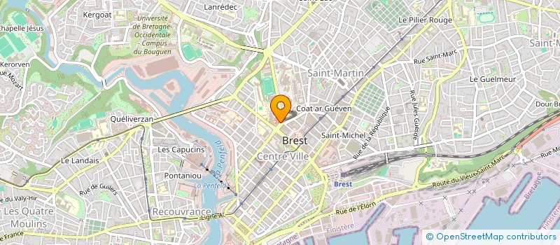 localisation de l'entreprise TACLE à BREST