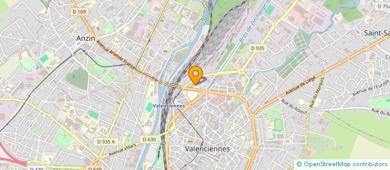 localisation de l'entreprise TACLE INTERNATIONAL à VALENCIENNES