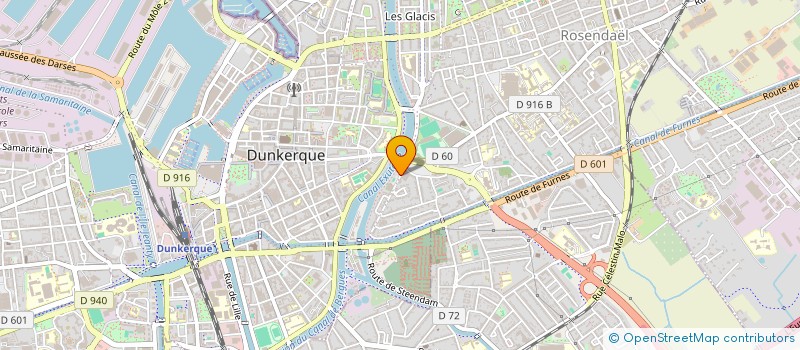 localisation de l'entreprise TACNTIC à DUNKERQUE