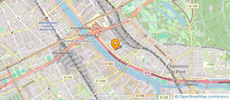 localisation de l'entreprise TACO  CHARENTON-LE-PONT