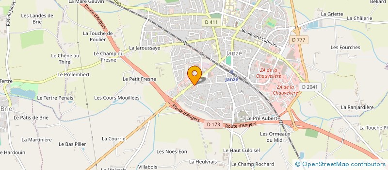 localisation de l'entreprise TACO JANZE  JANZE