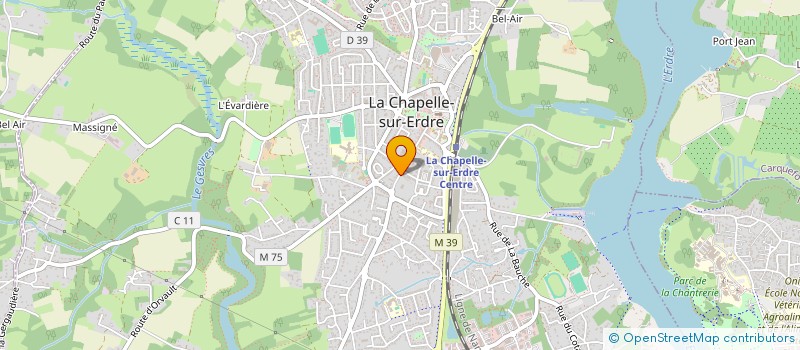 localisation de l'entreprise TACO LA CHAPELLE à LA CHAPELLE-SUR-ERDRE
