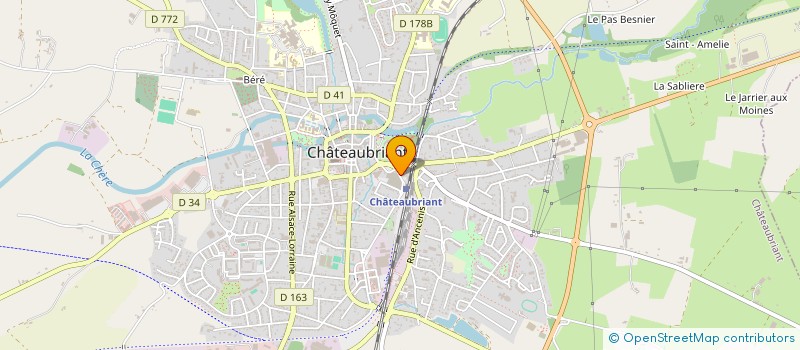 localisation de l'entreprise TACO PIZZ à CHATEAUBRIANT