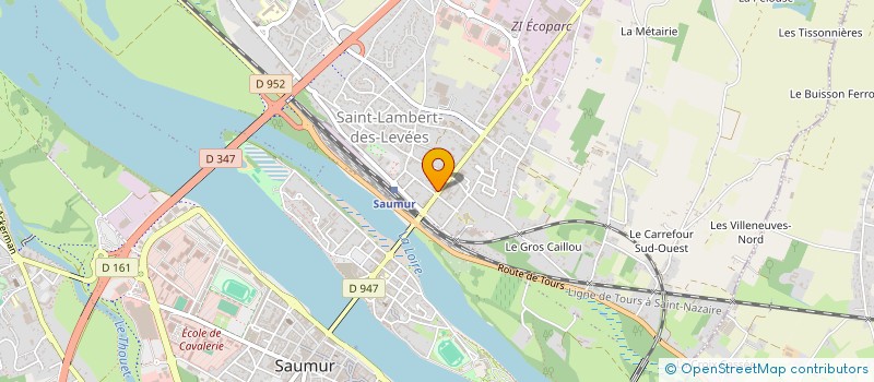 localisation de l'entreprise TACO PIZZA  SAUMUR