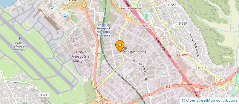 localisation de l'entreprise TACO'S BREACK à VITROLLES