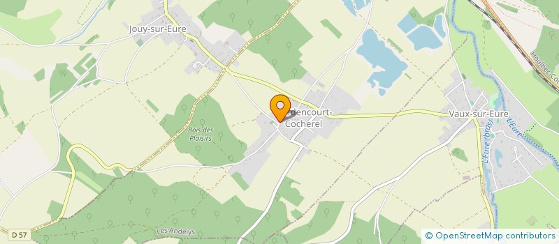 localisation de l'entreprise TACO TAXI  HARDENCOURT-COCHEREL