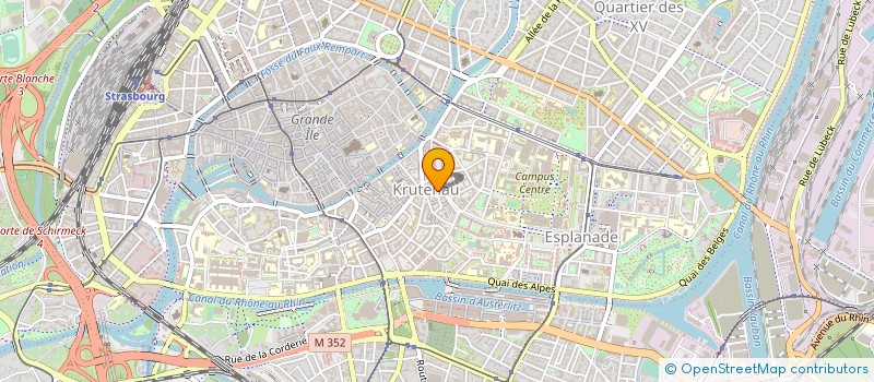 localisation de l'entreprise TACOBURGER à STRASBOURG