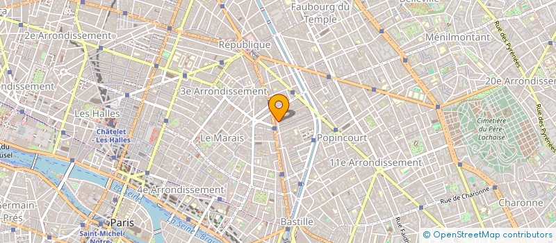 localisation de l'entreprise TACOFIN  PARIS