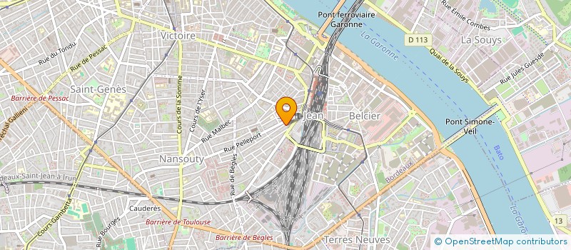 localisation de l'entreprise TACOMA  BORDEAUX