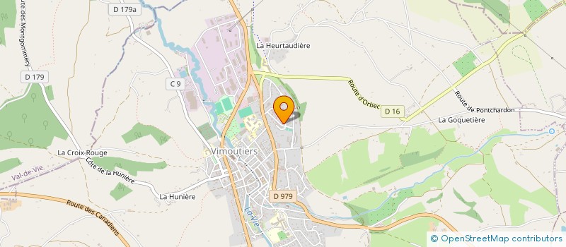 localisation de l'entreprise TACOMPETITION à VIMOUTIERS