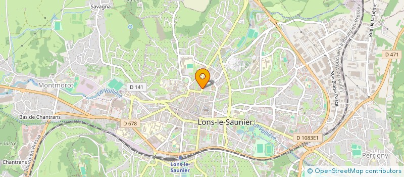 localisation de l'entreprise TACOPS (TACTICAL OPERATIONS SPECIALES) à LONS-LE-SAUNIER