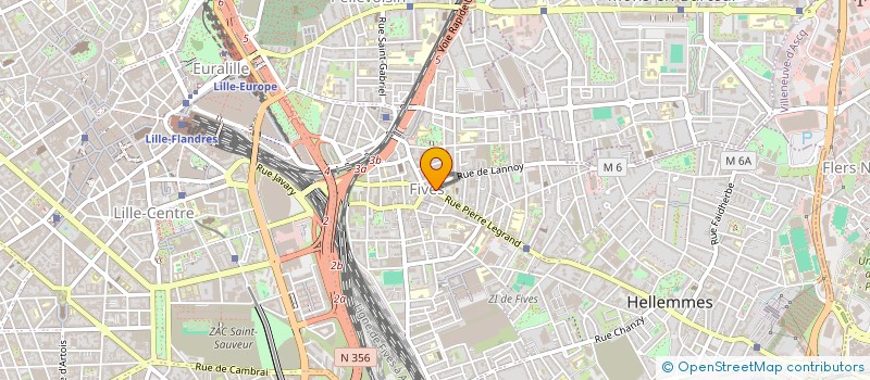 localisation de l'entreprise TACOR à LILLE