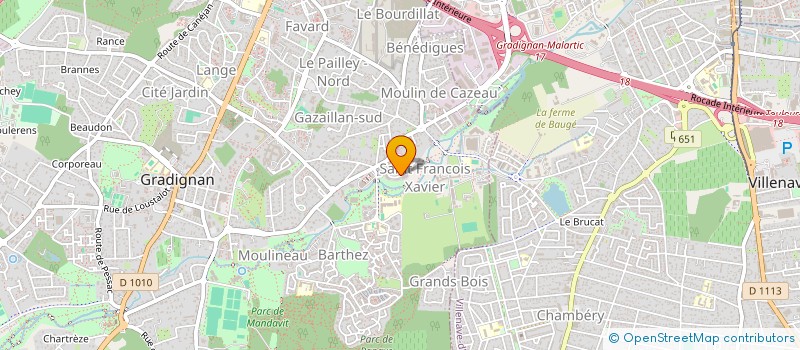 localisation de l'entreprise TACOS  GRADIGNAN