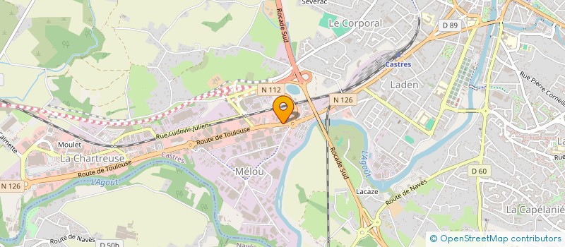 localisation de l'entreprise TACOS BURGER à CASTRES