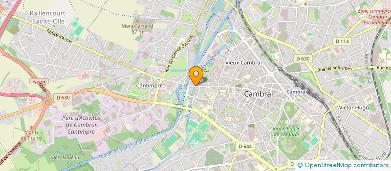 localisation de l'entreprise TACOS CAMBRAI à CAMBRAI