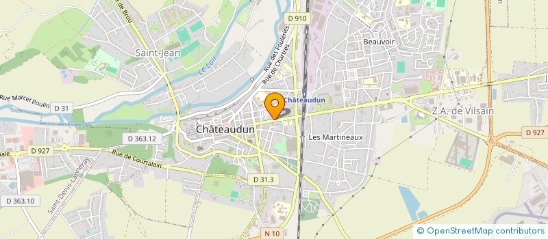 localisation de l'entreprise TACOS&CHICKEN à CHATEAUDUN