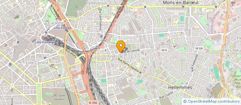 localisation de l'entreprise TACOS EXPRESS à LILLE