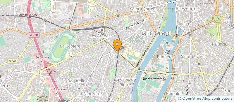 localisation de l'entreprise TACOS FAMILY 31  TOULOUSE