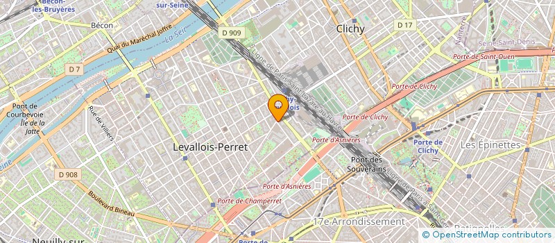 localisation de l'entreprise TACOS LEVALLOIS à LEVALLOIS-PERRET