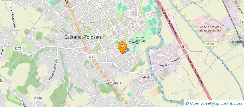 localisation de l'entreprise TACOS LOCOS à CASTANET-TOLOSAN