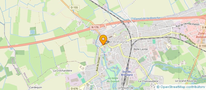 localisation de l'entreprise TACOS MAGIC à DOL-DE-BRETAGNE