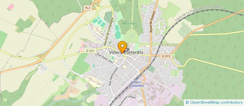 localisation de l'entreprise TACOS RETZ  VILLERS-COTTERETS