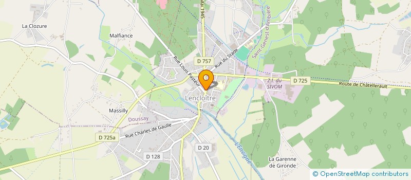 localisation de l'entreprise TACOSINO  LENCLOITRE