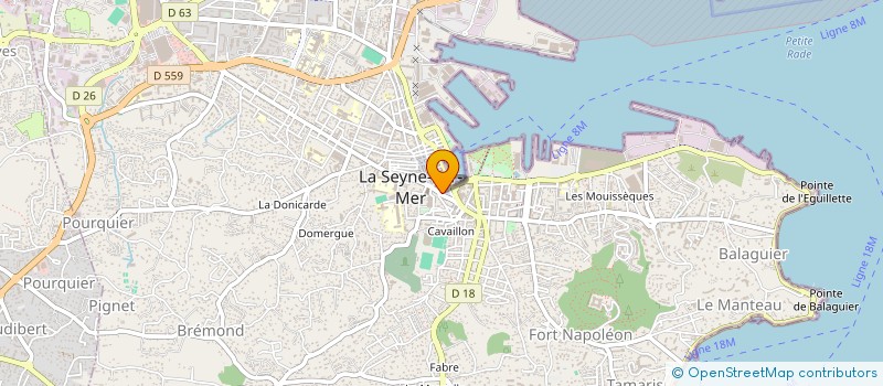 localisation de l'entreprise TACOSNIGHT à LA SEYNE-SUR-MER