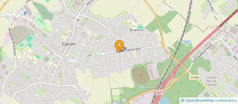 localisation de l'entreprise TACQUET COTTAGE  CARVIN