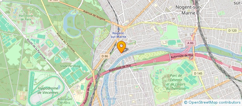 localisation de l'entreprise TACT  NOGENT-SUR-MARNE