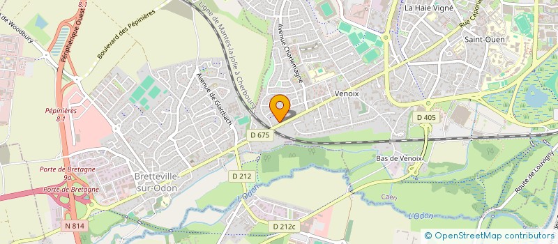 localisation de l'entreprise TACT'ACT à CAEN