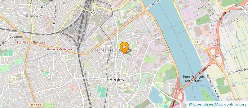 localisation de l'entreprise TACTIC à BEGLES