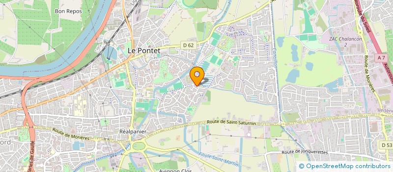 localisation de l'entreprise TACTIC TRANSPORTS à LE PONTET