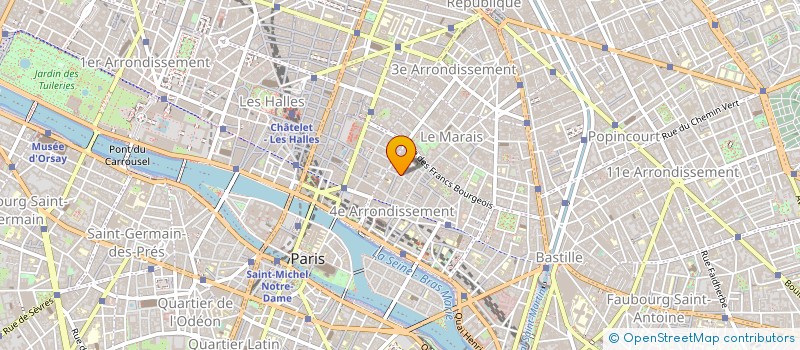 localisation de l'entreprise TACTICAL ADVENTURES à PARIS