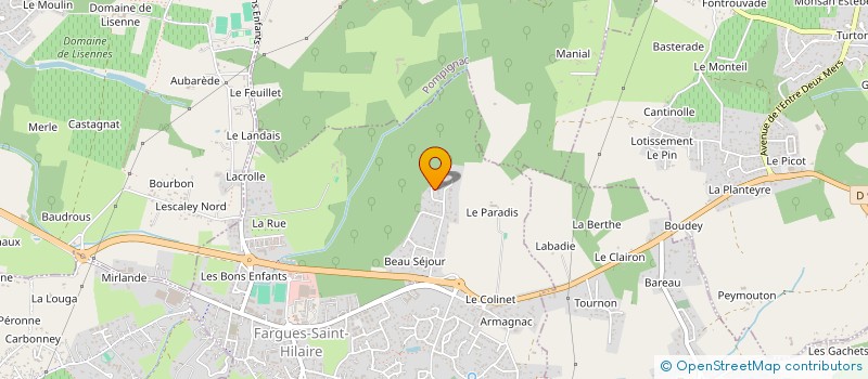 localisation de l'entreprise TACTICAL AND SHOOTING  FARGUES-SAINT-HILAIRE