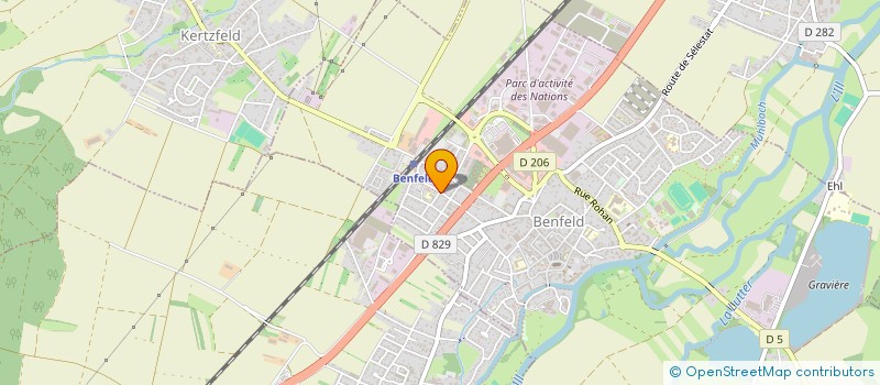 localisation de l'entreprise TACTICAL GUN EQUIPEMENT  SERMERSHEIM