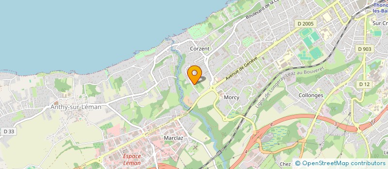 localisation de l'entreprise TACTICAL PROTECTION à THONON-LES-BAINS