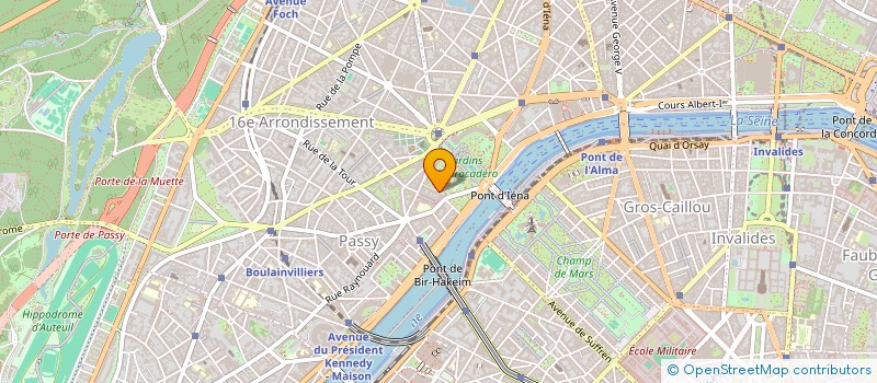 localisation de l'entreprise TACTICS SERVICES  PARIS