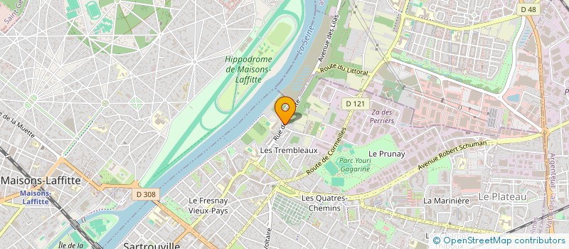 localisation de l'entreprise TACTIK à SARTROUVILLE