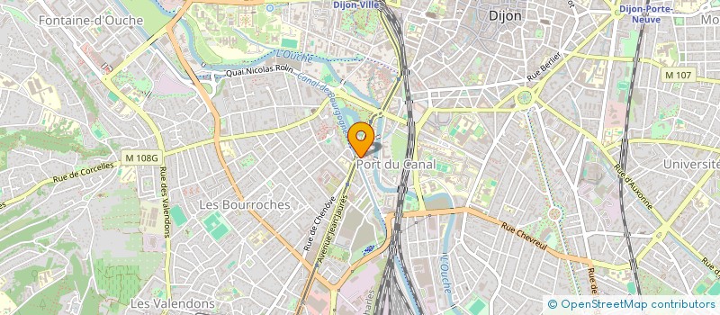 localisation de l'entreprise TACTIL à DIJON