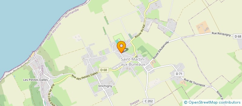 localisation de l'entreprise TACTIL  SAINT-MARTIN-AUX-BUNEAUX